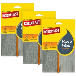 Koroplast Mikrofiber Cam Bezi 3'lü