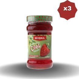 Koska 3x380 gr Cam Çilek Reçeli
