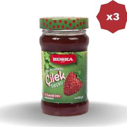 Koska 3x380 gr Cam Çilek Reçeli