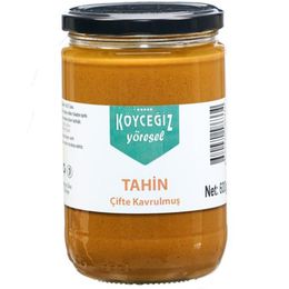 Köyceğiz 600 gr Cam Kavanoz Yöresel Çifte Kavrulmuş Tahin