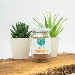 Köyceğiz Yöresel Toz Propolis Cam Kavanoz 50 gr