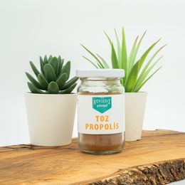 Köyceğiz Yöresel Toz Propolis Cam Kavanoz 50 gr