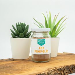 Köyceğiz Yöresel Toz Propolis Cam Kavanoz 50 gr