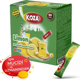 Koza 50'li 1,5 gr Limon Aromalı İçecek Tozu