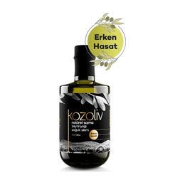 Kozoliv Cam Şişe 500 ml Erken Hasat Soğuk Sıkım Naturel Sızma Zeytinyağı