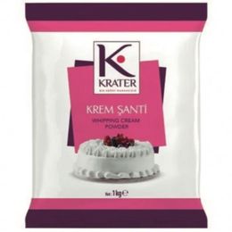 Krater 1 kg Toz Krem Şanti