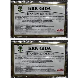 Krk Gıda 2x9 gr Toz Beyaz Renklendirici Gıda Boyası