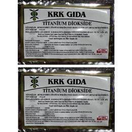 Krk Gıda 2x9 gr Toz Beyaz Renklendirici Gıda Boyası