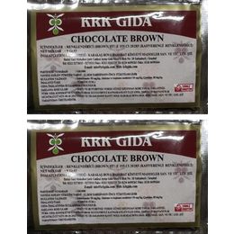 Krk Gıda 2x9 gr Toz Kahverengi Renklendirici Gıda Boyası