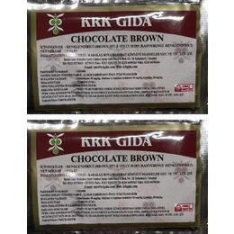 Krk Gıda 2x9 gr Toz Kahverengi Renklendirici Gıda Boyası