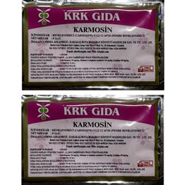 Krk Gıda 2x9 gr Toz Pembe Renklendirici Gıda Boyası