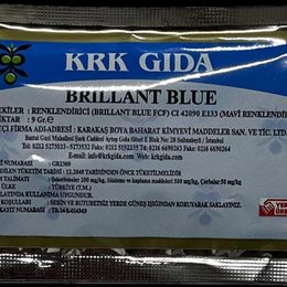 Krk Gıda 9 gr Indigo Carmine Koyu Mavi Gıda Boyası