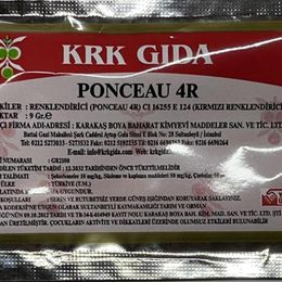 Krk Gıda 9 gr Toz Kırmızı Renklendirici Gıda Boyası