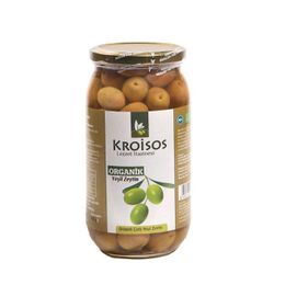 Kroisos 600 gr Çizik Yeşil Zeytin