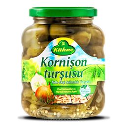Kühne 370 ml Alman Tipi Kornişon Salatalık Turşusu