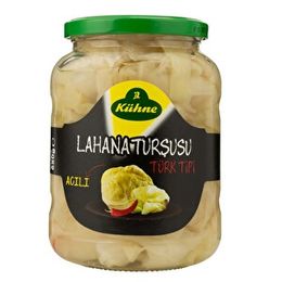 Kühne 720 ml Acılı Lahana Turşusu