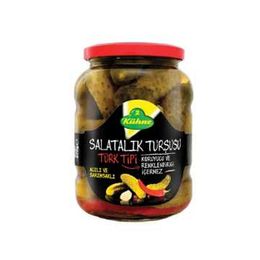 Kühne Türk Tipi 670 gr Salatalık Turşusu