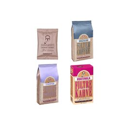 Kurukahveci Mehmet Efendi 3x250 gr Filtre Kahve Tanışma Paketi + 100 gr Türk Kahvesi