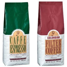 Kurukahveci Mehmet Efendi Colombian Kahve 1 kg + 1 kg Caffe Espresso Kahve