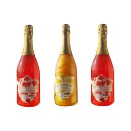 La Via 750 ml Çilek & Limon Aromalı Simli Alkolsüz Şampanya