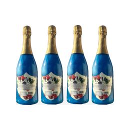La Via 750 ml Tropikal Aromalı Alkolsüz Simli Şampanya