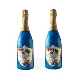 La Via 750 ml Tropikal Aromalı Alkolsüz Simli Şampanya