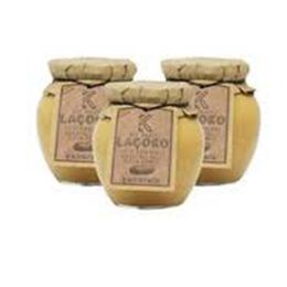 Laçoko 1.05 kg Şekersiz Katkısız Glutensiz Doğal Çifte Kavrulmuş Parçacıklı Ballı Yer Fıstığı Ezmesi