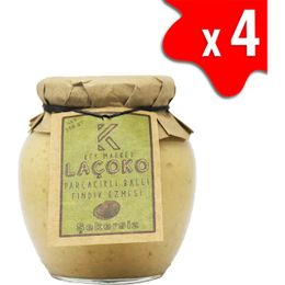 Laçoko 1.4 kg Şekersiz Katkısız Glutensiz Doğal Parçacıklı Ballı Fındık Ezmesi