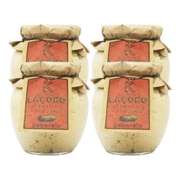 Laçoko 1.4 kg Şekersiz Katkısız Glutensiz Vegan Doğal Az Kavrulmuş Yer Fıstığı Ezmesi