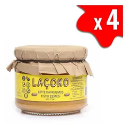 Laçoko 1100 gr Doğal Çifte Kavrulmuş Yer Fıstığı Ezmesi