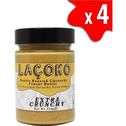Laçoko 1280 gr Doğal Çifte Kavrulmuş Parçacıklı Fıstık Ezmesi