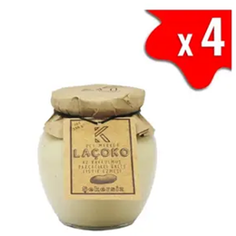 Laçoko 1400 gr Doğal Az Kavrulmuş Parçacıklı Ballı Fıstık Ezmesi