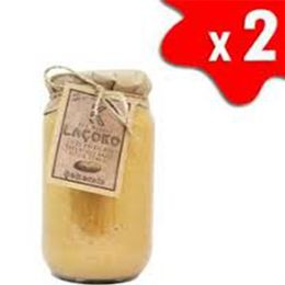 Laçoko 2 kg Şekersiz Katkısız Glutensiz Doğal Çifte Kavrulmuş Parçacıklı Ballı Yer Fıstığı Ezmesi