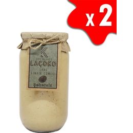 Laçoko 2 kg Şekersiz Katkısız Glutensiz Vegan Doğal Sade Fındık Ezmesi