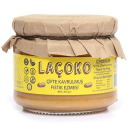 Laçoko 275 gr Glutensiz Vegan Çifte Kavrulmuş Fıstık Ezmesi