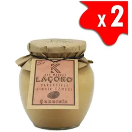 Laçoko 2x350 gr Doğal Parçacıklı Fındık Ezmesi
