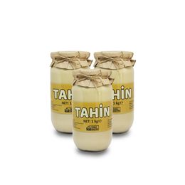 Laçoko 3x1 kg Şekersiz Katkısız Vegan Tahin