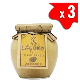 Laçoko 3x350 gr Doğal Ballı Fındık Ezmesi