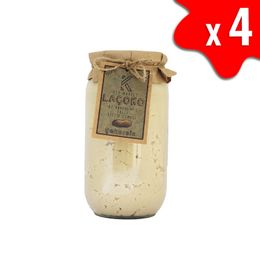 Laçoko 4 kg Doğal Az Kavrulmuş Çiğ Ballı Yer Fıstığı Ezmesi