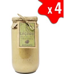 Laçoko 4 kg Şekersiz Katkısız Glutensiz Doğal Parçacıklı Ballı Fındık Ezmesi