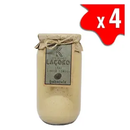 Laçoko 4x1 kg Doğal Sade Fındık Ezmesi