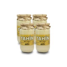 Laçoko 4x1 kg Şekersiz Katkısız Vegan Tahin