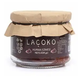 Laçoko Şekersiz Katkısız 350 gr Glutensiz Vegan Doğal Hurma Ezmesi