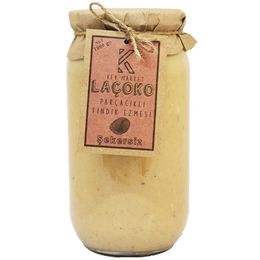 Laçoko Şekersiz Katkısız Glutensiz 1 kg Vegan Doğal Parçacıklı Fındık Ezmesi