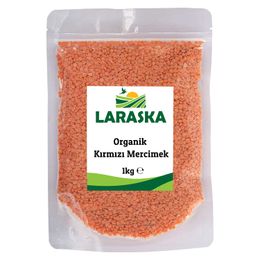 Laraska 1 kg Organik Kırmızı Mercimek