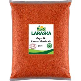 Laraska 1 kg Organik Kırmızı Mercimek