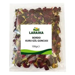 Laraska 100 gr Bordo Kuru Gül Goncası