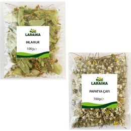 Laraska 200 gr Ihlamur ve Papatya Çayı Kış Çayı Paketi