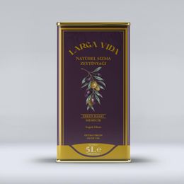 Larga Vida 5 lt 400 +Polifenol Erken Hasat Naturel Sızma Soğuk Sıkım Zeytinyağı