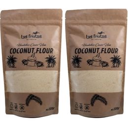 Las Frutas 2x500 gr Glutensiz Hindistan Cevizi Unu